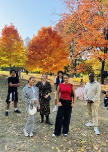 Autumn at Cherry Hill during a Central Park pedicab tour